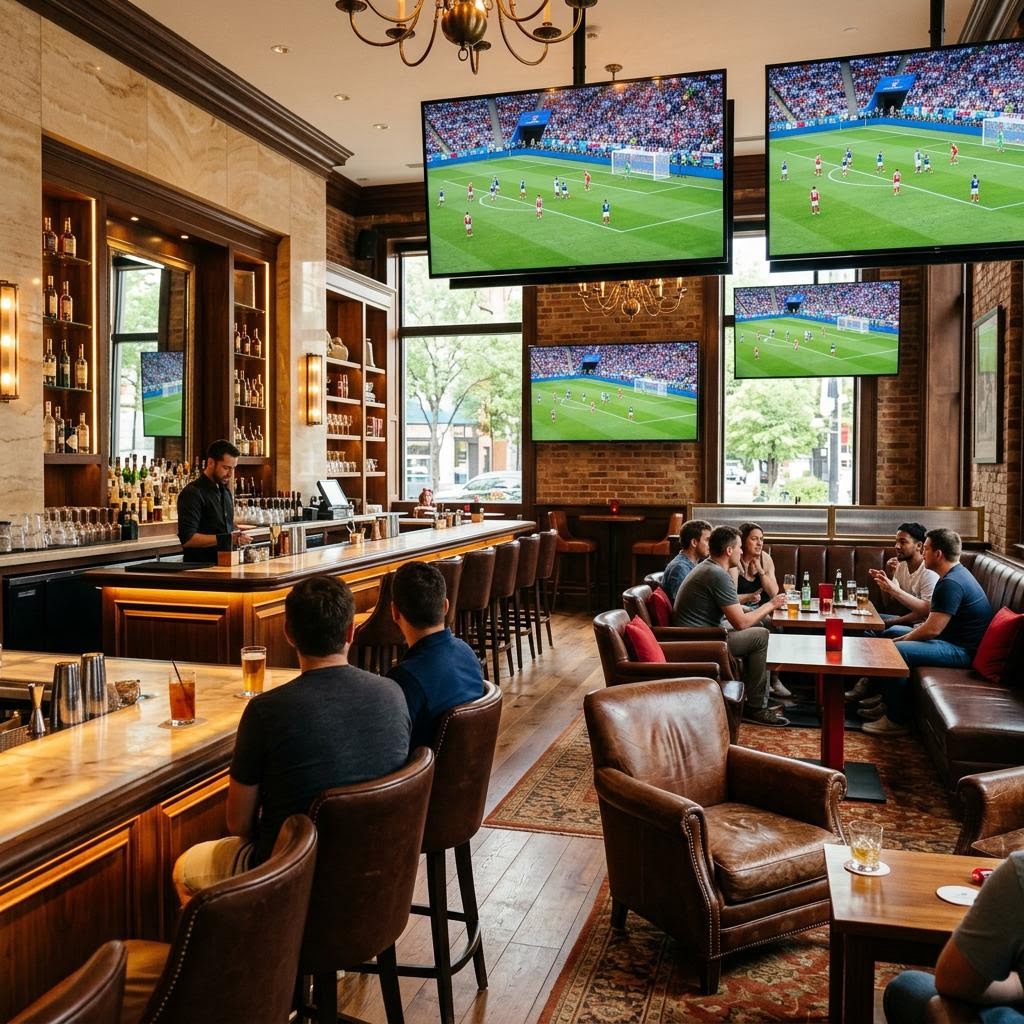 Match-Day Atmosphere · GOAT Sports Bar Medellín